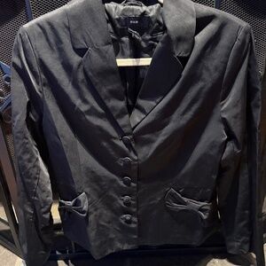 H+M Black Ladies suit jacket